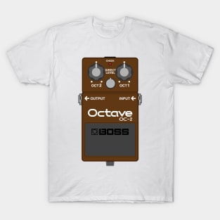 Boss OC-2 Octave Guitar Effect Pedal T-Shirt